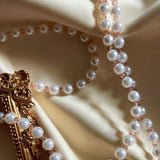 "Clutch My Pearls" Crystal Waistbeads